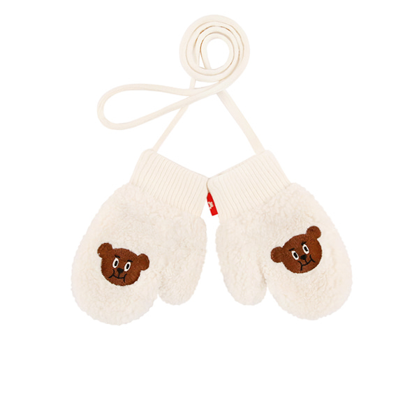Willy bear baby fur gloves